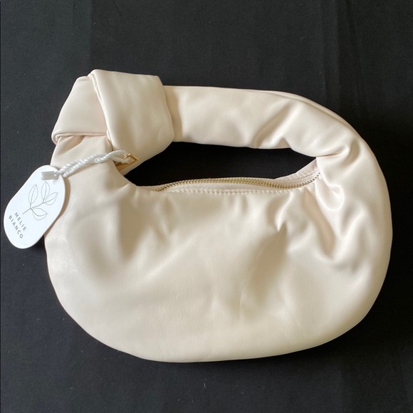 Melie Bianco Handbags - Melie Bianco Cream Women's Bag
